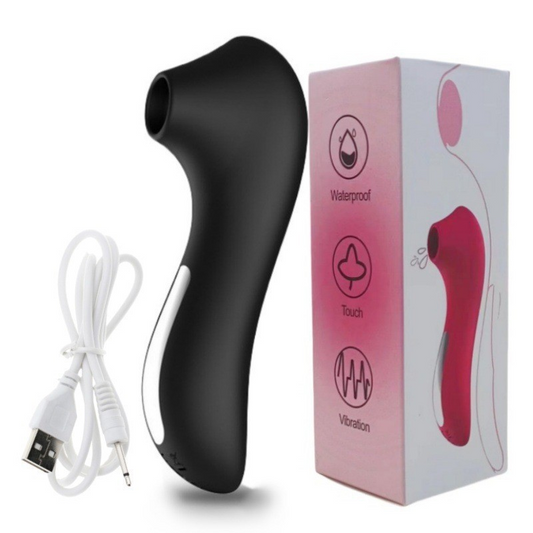 Waterproof 10-speed clitoral suction and vibration toy for bath and shower play