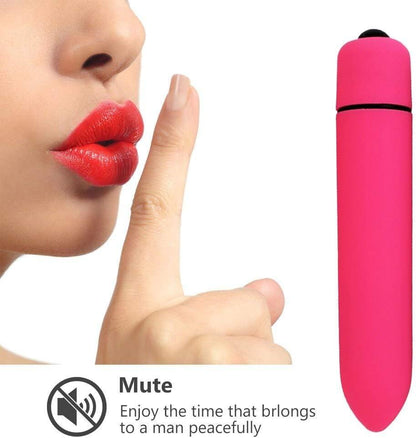 Mini silicone dildo vibrator for discreet travel and targeted G-spot pleasure