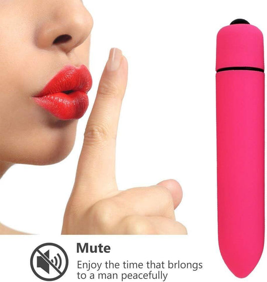 Mini silicone dildo vibrator for discreet travel and targeted G-spot pleasure