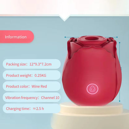 Red Rose Clitoral Suction