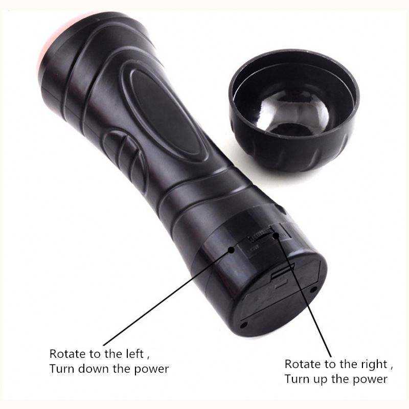 Realistic silicone pocket pussy male masturbator with textured internal canal
