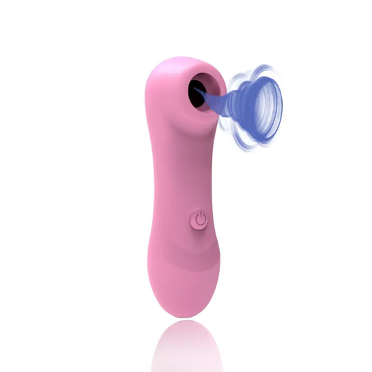 Clitoral suction vibrator with air pulse technology for intense orgasms