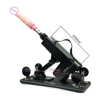 Automatic Telescopic Phallic Masturbation Machine