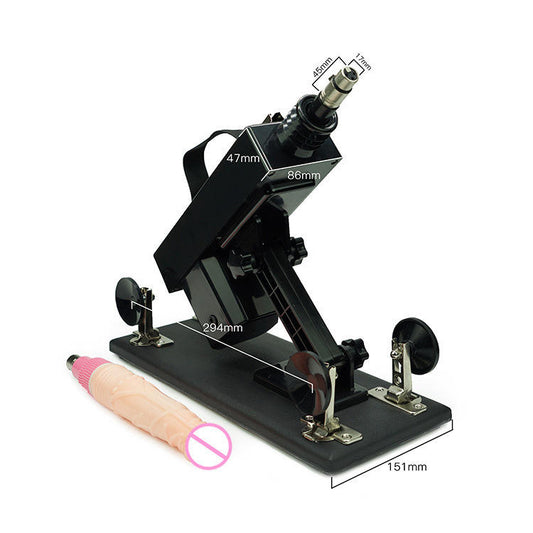 Automatic Telescopic Phallic Masturbation Machine